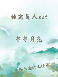 獨(dú)寵美人txt