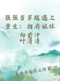 強(qiáng)強(qiáng)當(dāng)穿越遇上重生：相府姐妹向前沖