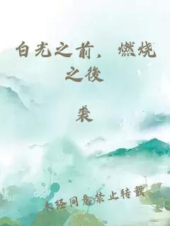 白光之前，燃燒之後