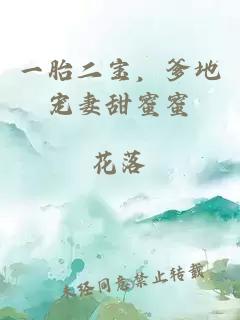 一胎二寶，爹地寵妻甜蜜蜜