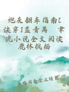 炮灰翻車(chē)指南[快穿]孟青禹燊聿流小說(shuō)全文閱讀
