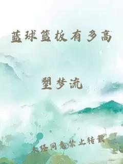 藍球籃板有多高