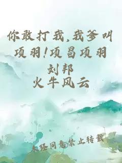你敢打我,我爹叫項羽!項昌項羽劉邦