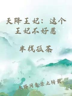 天降王妃：這個王妃不好惹