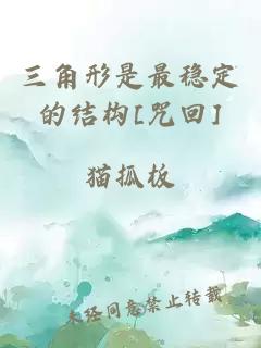 三角形是最穩(wěn)定的結(jié)構(gòu)[咒回]