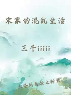 宋家的混亂生活