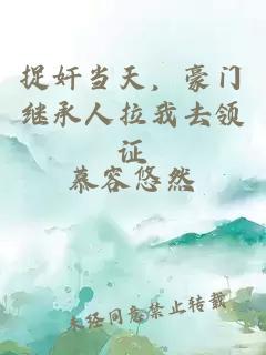 捉奸當(dāng)天，豪門繼承人拉我去領(lǐng)證