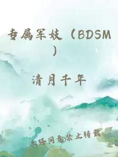 專屬軍妓（BDSM）