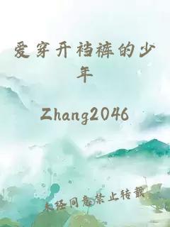 愛穿開襠褲的少年